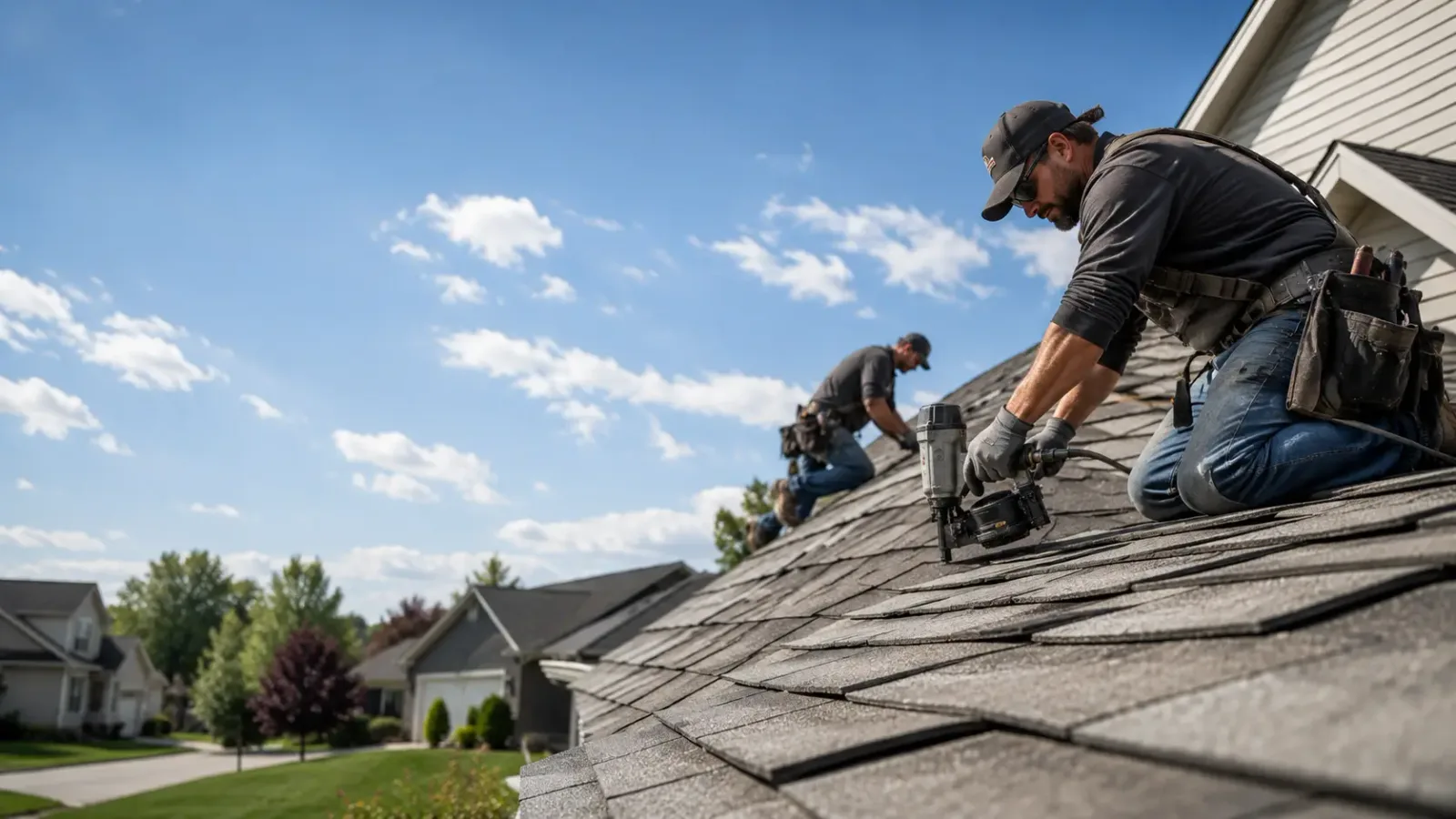 Storm Damage Roof Repair in Penfield, IL near me